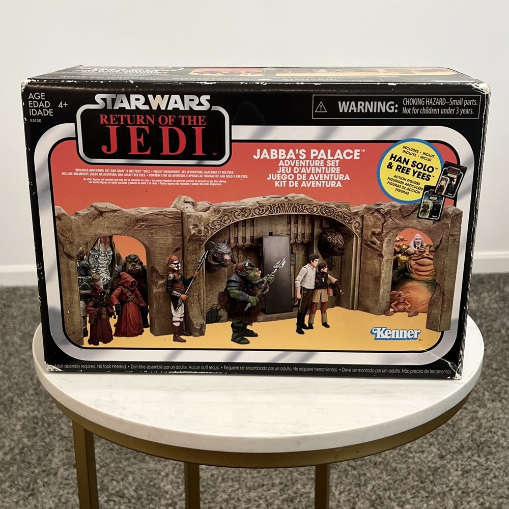 Star Wars Kenner Hasbro Return Of The Jedi Jabba's Palace Adventure Set NIB
